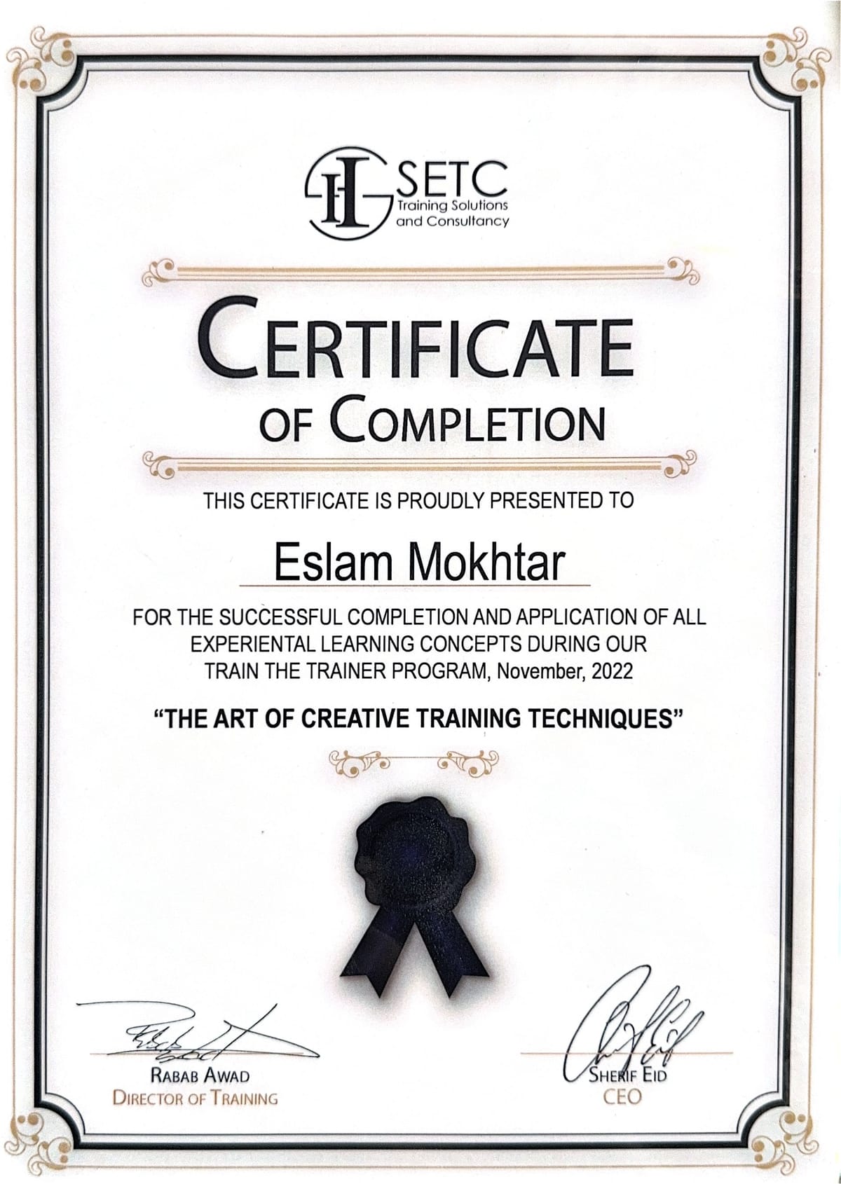 Train the Trainer
